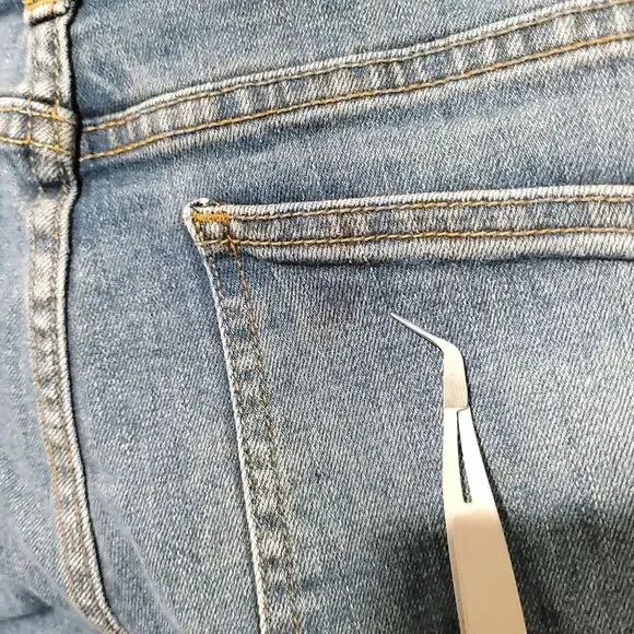 Anthropologie Pilcro and The Letterpress Slim Straight Jeans 27 - Picture 15 of 15